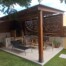 Pérgola Style con techo machihembrado